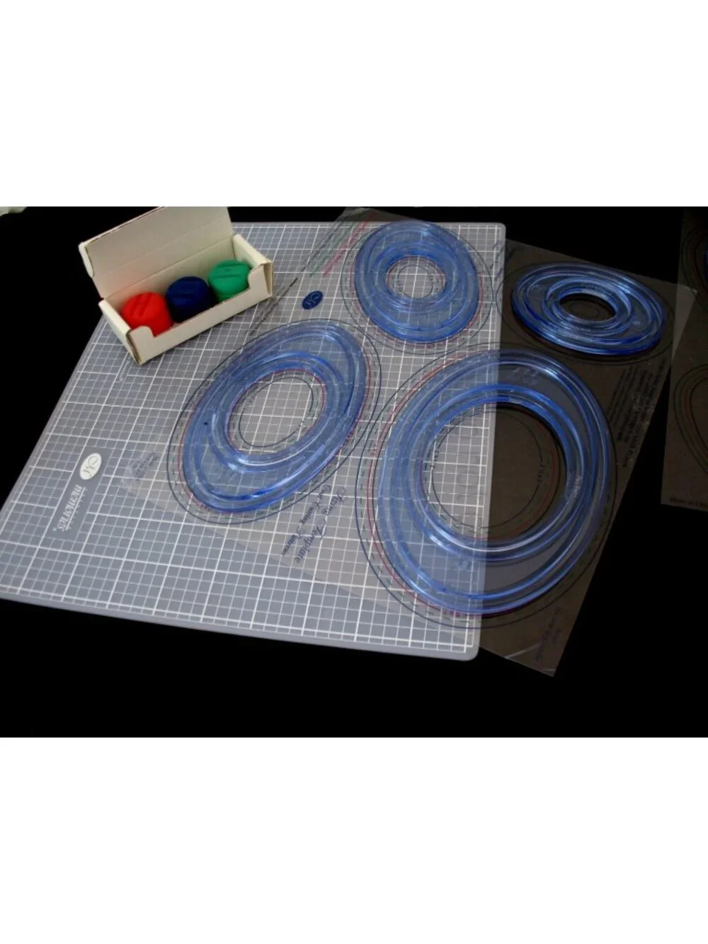 Creative Memories CustomCutting, mat blades, Ovals, Circles, Celestial Patterns.